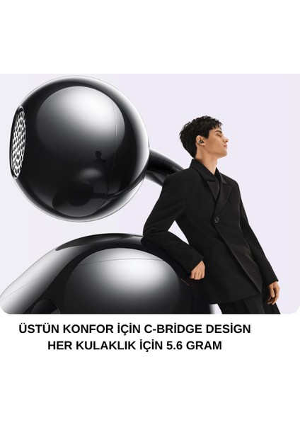 Freeclip Serisi, IP54 Suya ve Tere Dayanıklı, Bluetooth Kulaklık - Kulaküstü Tws Tasarım Mor