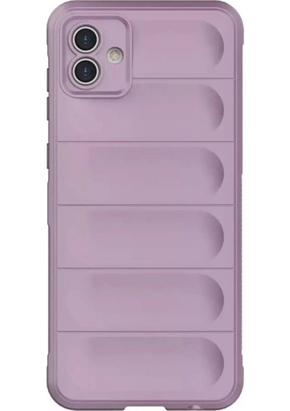 Samsung Galaxy A05 Kılıf Optimum Silikon - Mor