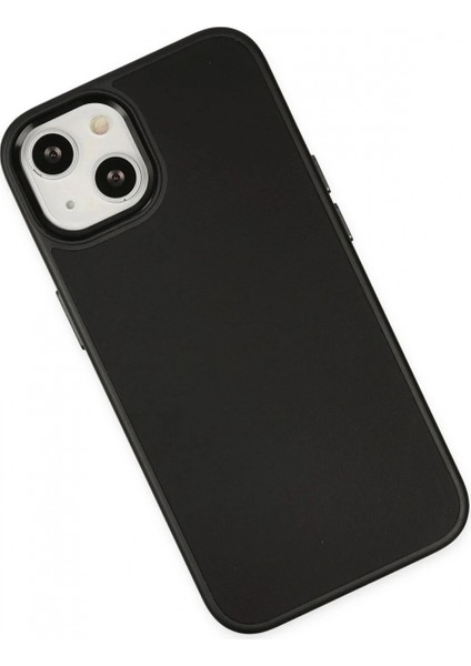 Ieg iPhone 14 Plus Kılıf Asya Deri Silikon - Siyah modelleri