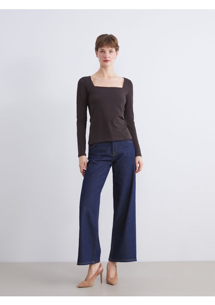 Yeni Sezon Kare Yaka Kadın Tişört fiyatları