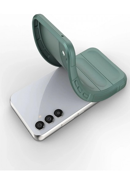 Samsung Galaxy A05S Kılıf Optimum Silikon - Koyu Yeşil indirimleri