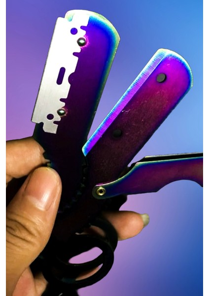 R4 Elektrikli Saç Tıraş Makinesi + U4 Full Metal Ustura + 5 Adet Yaprak Jilet