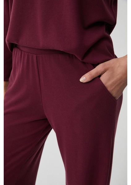 Yumuşak Dokulu Uzun Kol Kadın Pijama Takım 9900 modelleri