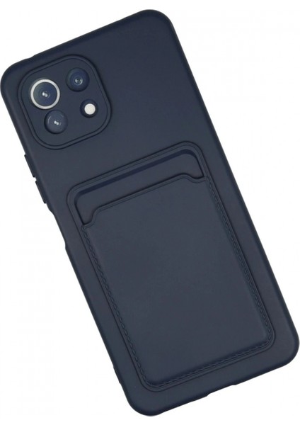 Ieg Xiaomi Mi 11 Kılıf Kelvin Kartvizitli Silikon - Lacivert fiyatları