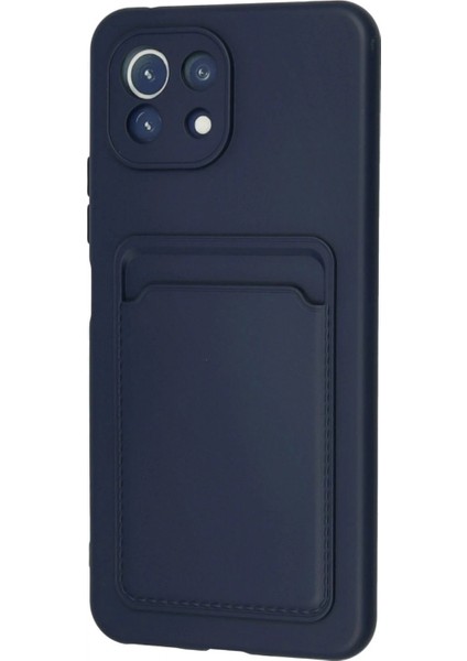 Ieg Xiaomi Mi 11 Kılıf Kelvin Kartvizitli Silikon - Lacivert modelleri