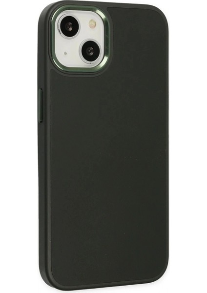 Ieg iPhone 14 Plus Kılıf Asya Deri Silikon - Koyu Yeşil fiyatları