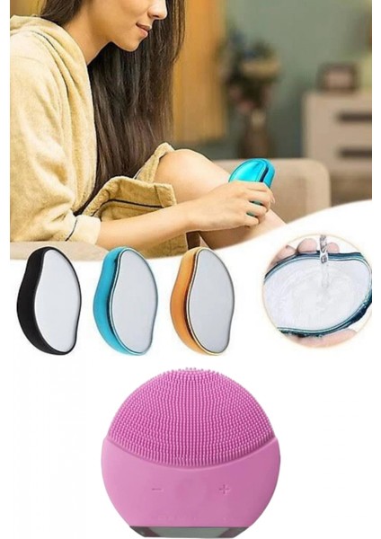 Crystal Eraser Epilasyon Aleti ve Titreşimli Yüz Temizleme Masaj Aleti indirimleri
