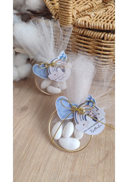 Yeni Doğan Misafirleriniz Için Özel Olarak Hazırlanmış Badem Şekeri (10 Adet)