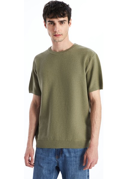 Yeni Sezon Bisiklet Yaka Kısa Kollu Erkek Triko Kazak