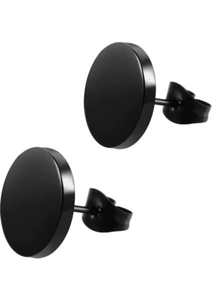 Nokta Küpe 8mm Siyah