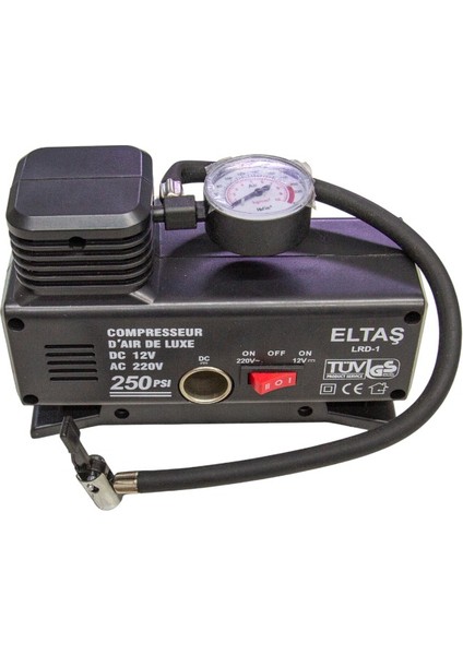 Lrd-1 Çift Girişli Hava Kompresörü Elektrikli ve Çakmaklı