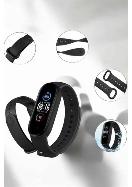 Ieg Akıllı Bileklik Su Geçirmez Bileklik, Uzun Pil Ömrü ve Hızlı Şarj Özelliği