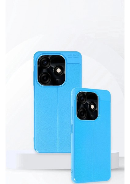Tecno Spark Go 2024 Kılıf Auto Focus Kapak - Mavi modelleri