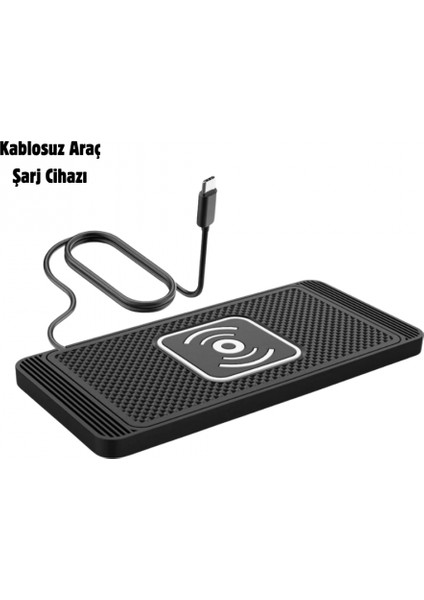 - C9 Manyetik Kablosuz Şarj Ped