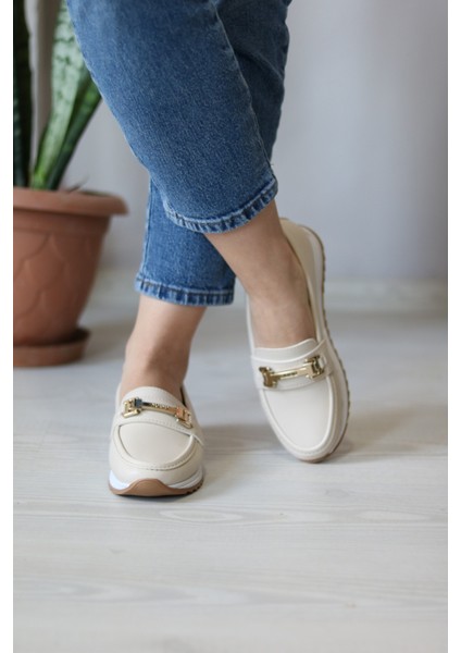 Ortopedik Tabanlı Günlük Kullanıma Uygun Tokalı Kadın Babet Ayakkabısı fiyatları