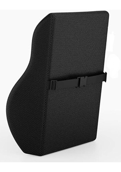 Araç Içi Visco Boyun ve Sırt Bel Destek Yastığı Siyah Uyumlu