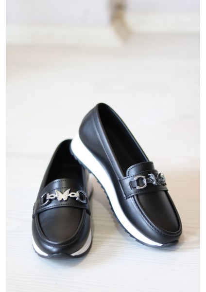 Ortopedik Tabanlı Günlük Kullanıma Uygun Tokalı Kadın Babet Ayakkabısı modelleri