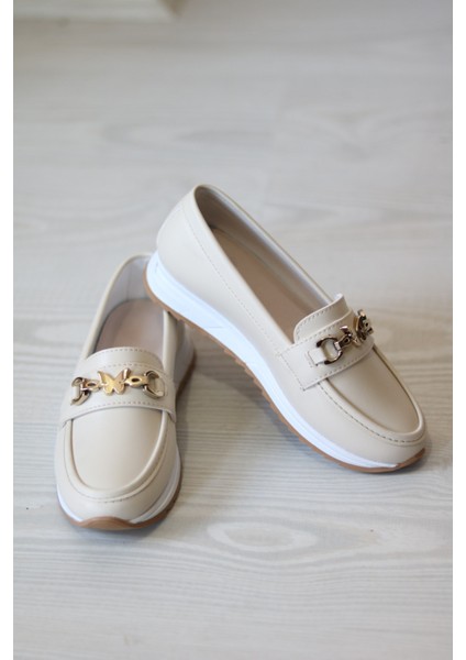 Ortopedik Tabanlı Günlük Kullanıma Uygun Tokalı Kadın Babet Ayakkabısı modelleri