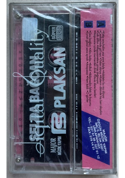 Selda Bağcan Türkülerimiz 1 Kaset (Jelatinli Sıfır Orijinal Dönem Baskı Kaset) fiyatları