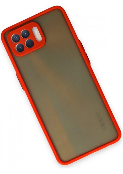 Oppo Reno 4 Lite Kılıf Montreal Silikon Kapak - Kırmızı (K95) fiyatları