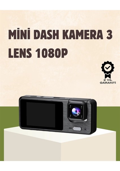 Full Hd 3 Kanallı Araç Kamerası – Akıllı Çözümlerle Sürüş