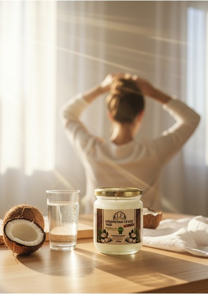 Organik Soğuk Sıkım %100 Saf Hindistan Cevizi Yağı 210 cc fiyatları