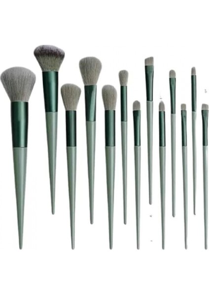 Dayanıklı Makyaj Fırçası Seti 13 Parça Yumuşak Kıllı Fırçalar Allık Fondöten Far Fırçası indirimleri
