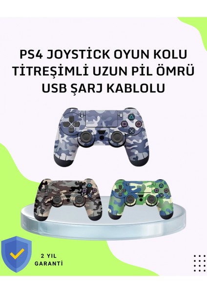 Uzun Pil Ömürlü Oyun Kolu – USB ile Hızlı Şarj Desteği