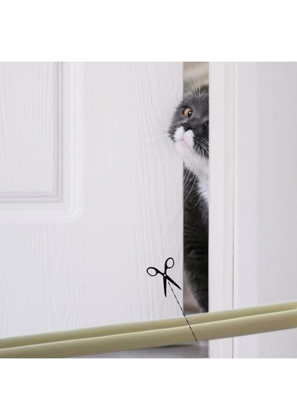 4 Adet Kapı Toz Rüzgar Önleyici Isı Yalıtımı Sağlayan Sızdırmaz Strafor (K95) modelleri