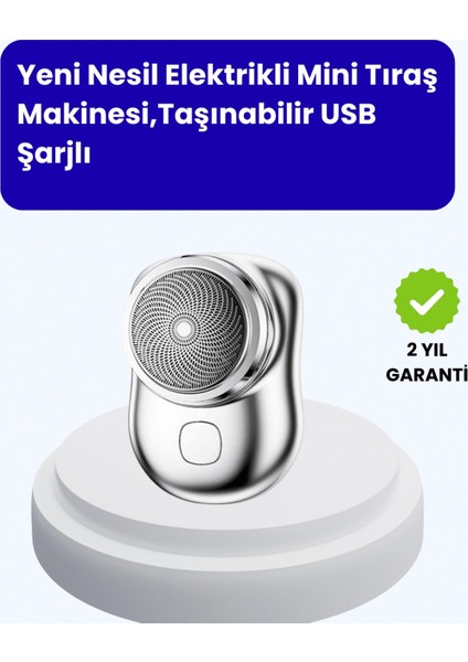 Cep Tipi Elektrikli Tıraş Makinesi – Güçlü, Sessiz, Su Geçirmez ve Ultra Taşınabilir
