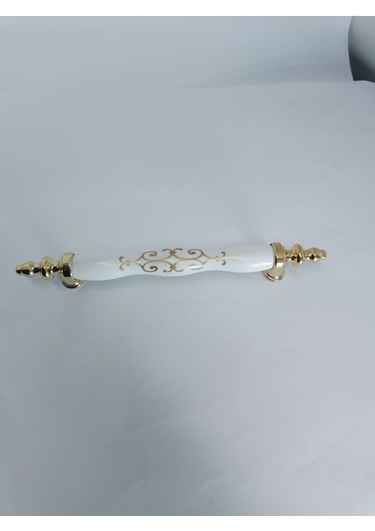 128MM Plastik Polimer Beyaz Gold Mobilya Çekmece Dolap Komodin Kulpları modelleri
