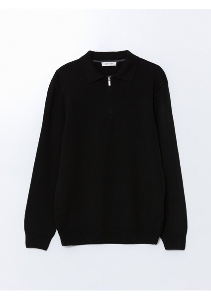 Yeni Sezon Polo Yaka Uzun Kollu Erkek Triko Kazak indirimleri