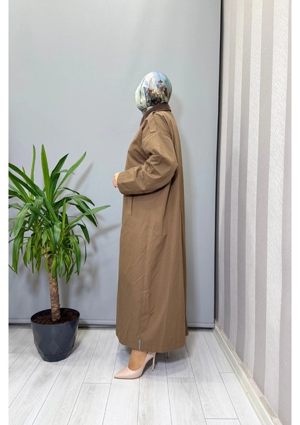 Omuzlar Apoletli Trenç Kahve 56MK6104 fiyatları