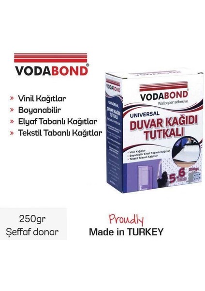 Vodabond 250 gr Duvar Kağıdı Yapıştırıcısı