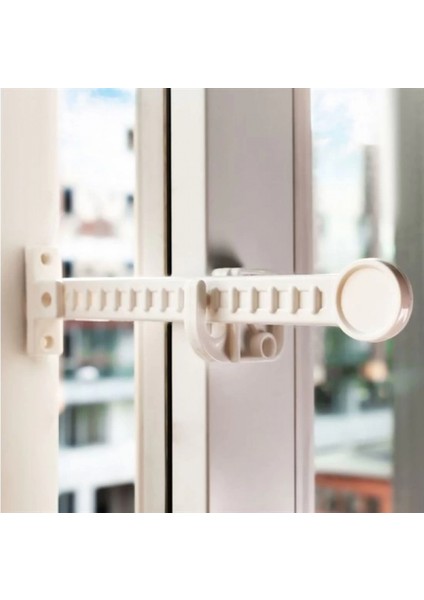 Bebek Çocuk Evcil Hayvan Güvenlik Ayarlanabilir Koruyucu Pencere Havalandırma Kilidi (K95)