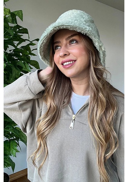 Premium Kalite Yumuşak Şık Tarz Bucket Peluş Şapka Sıcak Tutan Kış Aksesuar fırsatları