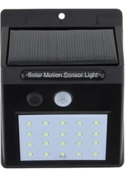 Solar Enerjili 20 LED Duvar Lambası | Hareket Sensörlü, Su Geçirmez, Kablo Gerektirmez fiyatları