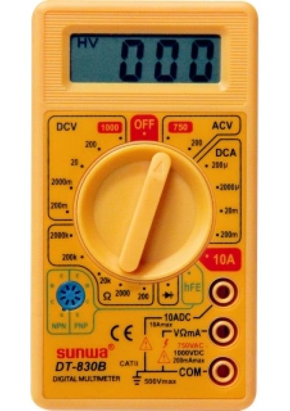 Avometre Dijital Ölçü Aleti Multimetre (K95) fiyatları