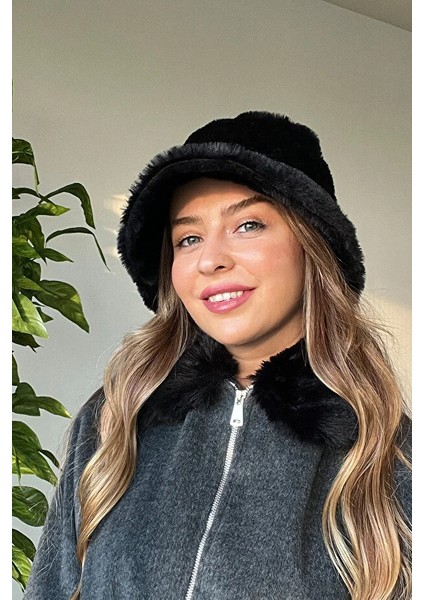 Premium Kalite Yumuşak Şık Tarz Bucket Peluş Şapka Sıcak Tutan Kış Aksesuar fırsatları