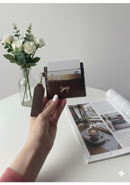 Acı Kahve Fiyonk Detaylı Anahtarlık ve Cüzdan - Kartlık indirimleri