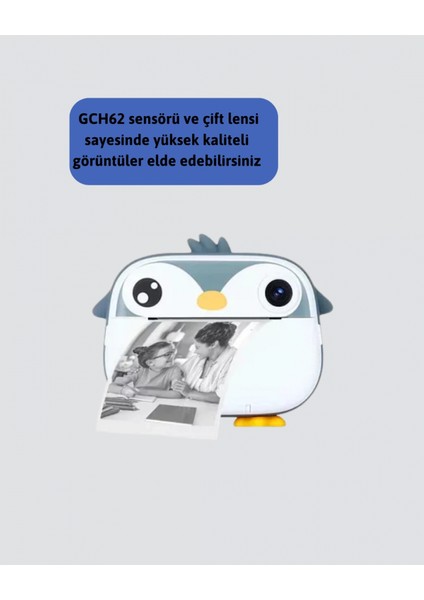 Anında Baskı Özellikli GCH62 Çift Lensli Dijital Kamera fiyatları