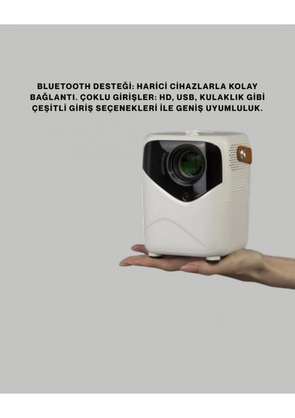 Ultra Hd Çözünürlüklü Taşınabilir Projektör – 1920X1080 Piksel Görüntü Kalitesi (Kopya) indirimleri