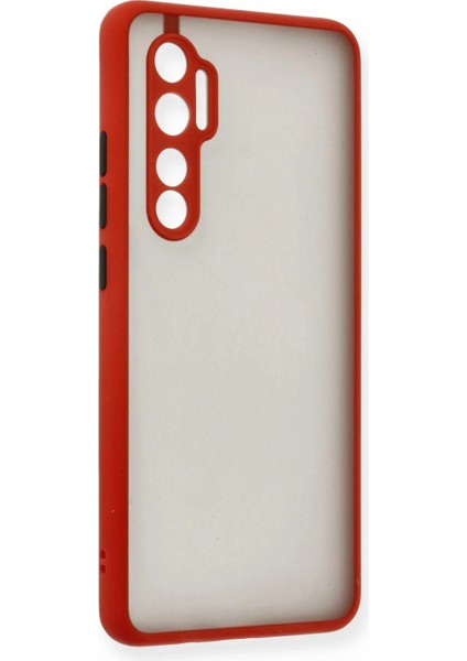 Xiaomi Mi Note 10 Lite Kılıf Montreal Silikon Kapak - Kırmızı fiyatları