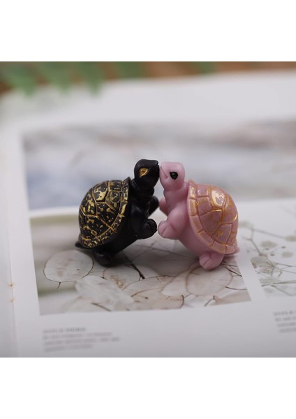 Minik Kaplumbağa Dekoratif Mum- 2 Adet modelleri