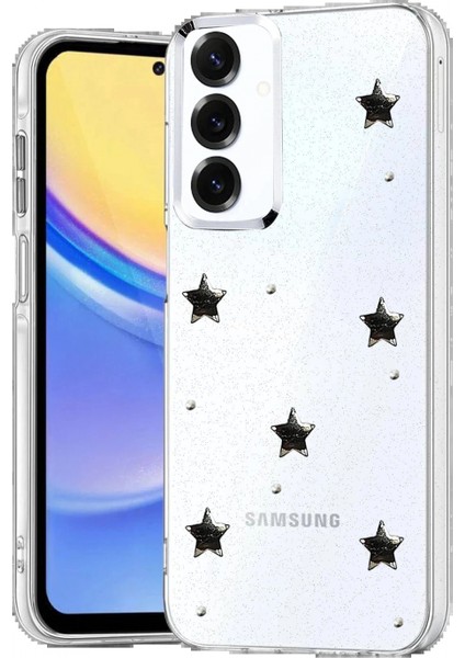 Samsung Galaxy S25 Plus Fiyonk Desenli Kapak - Desen 8