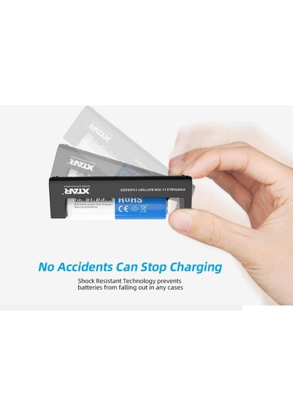 Mc1 Universal Li-Ion 18650 Pil Şarj Cihazı 1AMPER indirimleri