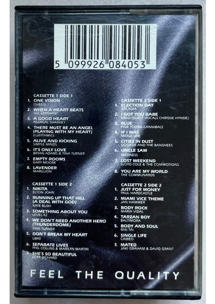 Now That's What I Call Music 6 Çift Kaset 30 Şarkı (Orijinal 1985 Dönem Baskı Kaset) fiyatları