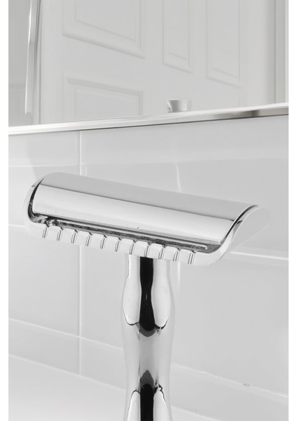 S5 Manuel Tıraş Makinesi + U3 Full Metal Ustura + 5 Adet Yaprak Jilet indirimleri