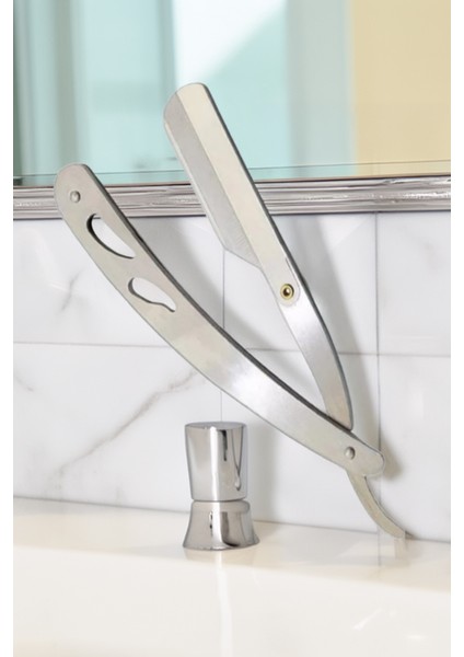 S5 Manuel Tıraş Makinesi + U3 Full Metal Ustura + 5 Adet Yaprak Jilet