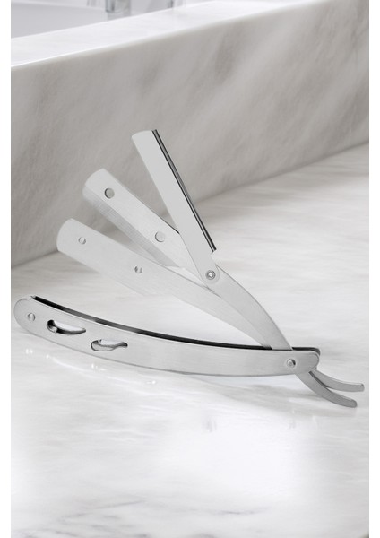 S5 Manuel Tıraş Makinesi + U3 Full Metal Ustura + 5 Adet Yaprak Jilet